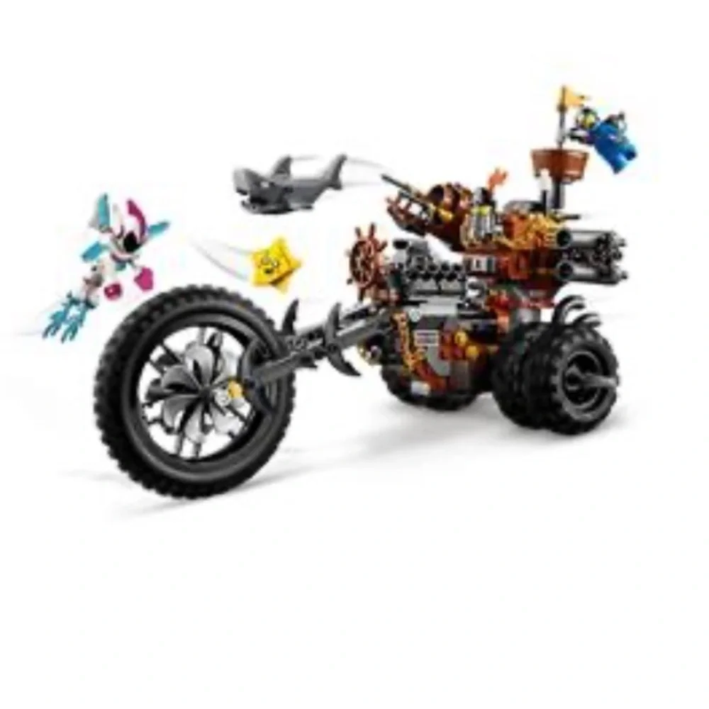 Lego Movie 2 MetalBeard’s Heavy Metal Motor Trike set 70834 new in sealed box